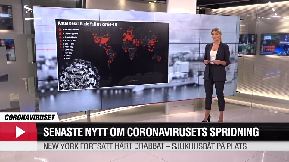 Tisdagsmorgonens nyheter om coronaviruset
