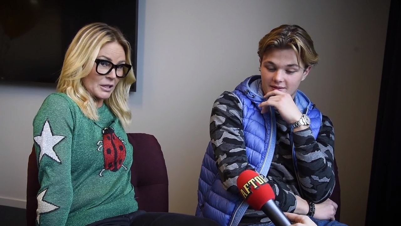 Magdalena Graaf kastade ut sonen