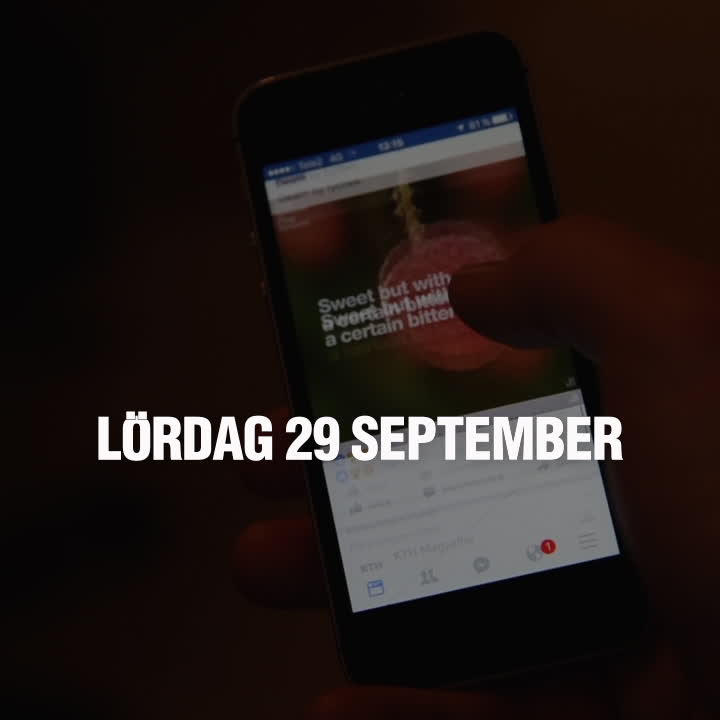 Tre nyhetsrubriker från lördag 29 september