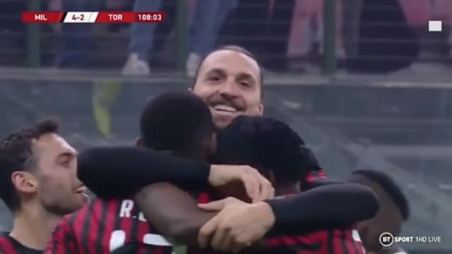 Zlatans mål säkrade semifinal för AC Milan