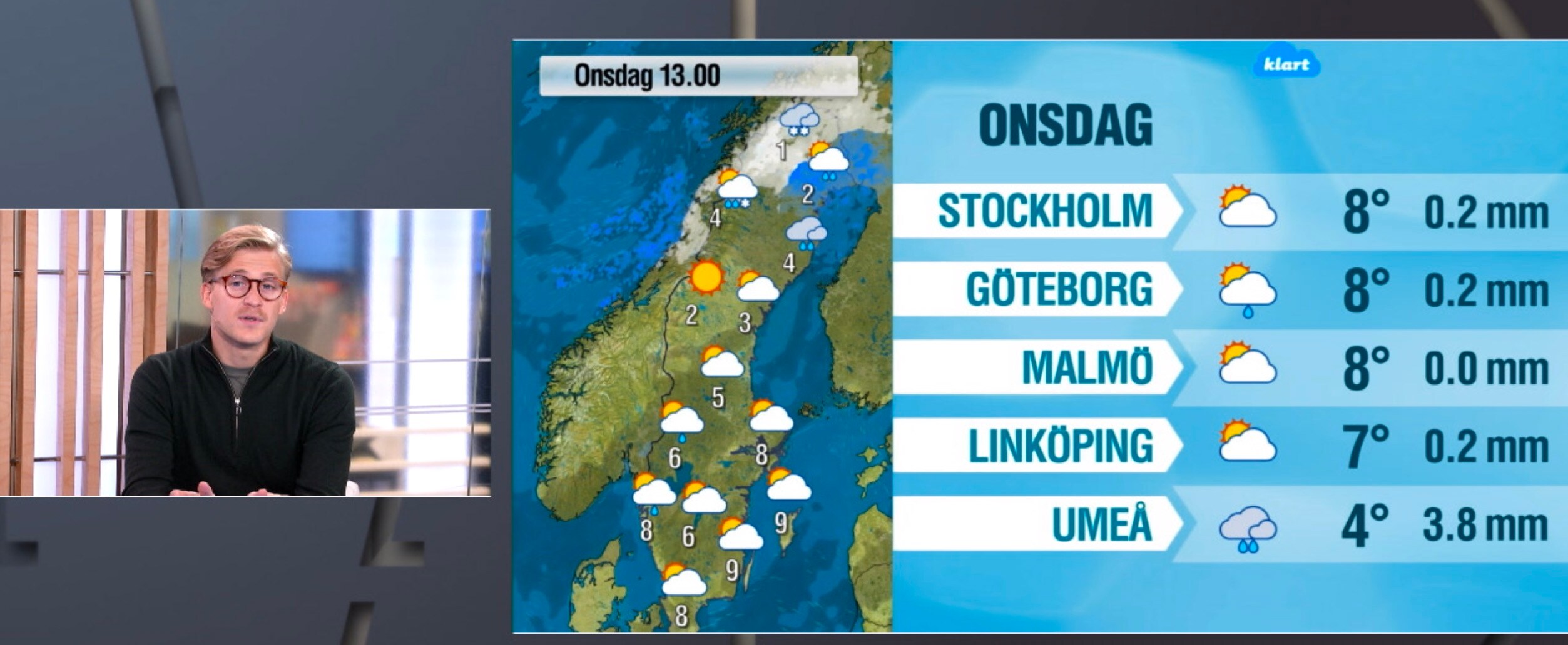 Så blir vädret kommande dagar: ”Risk för ishalka”