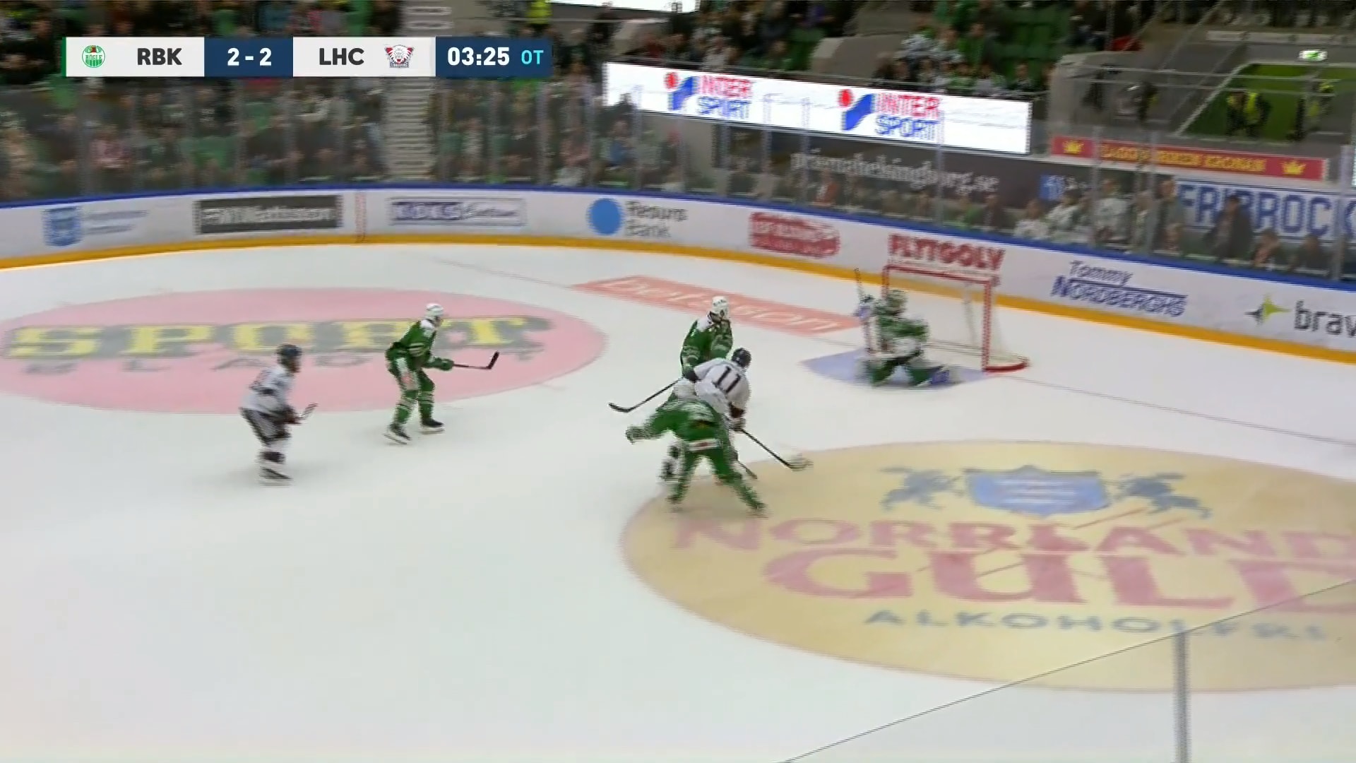 Linköping avgjorde i sudden mot Rögle