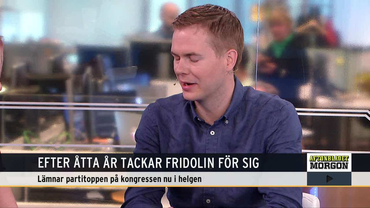 Fridolin om sin tid som språkrör – se hela intervjun