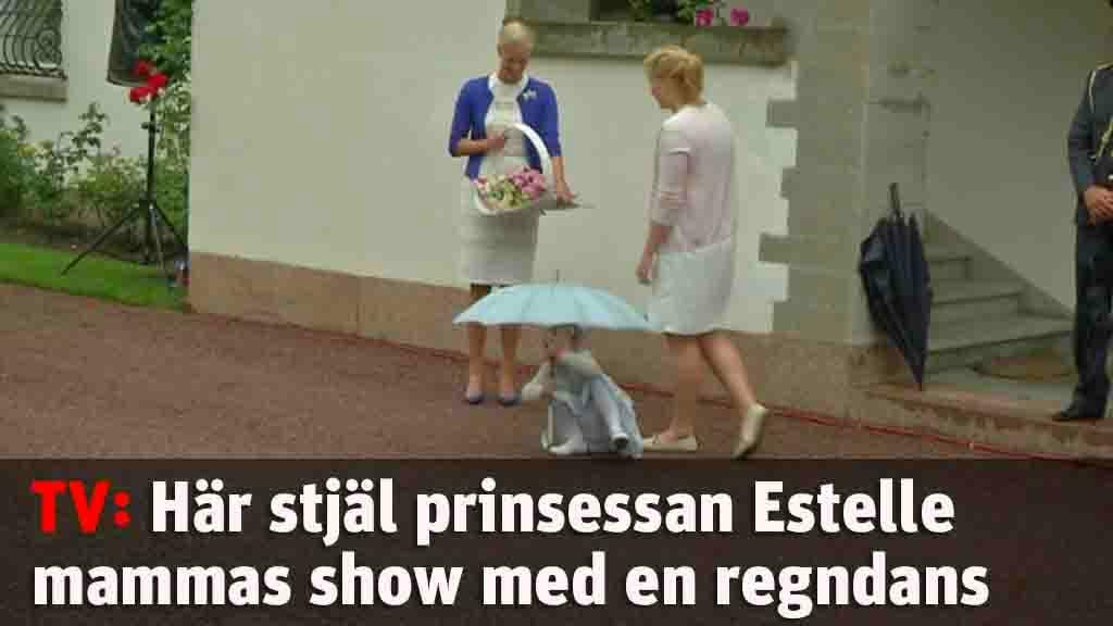 Prinsessan Estelles regndans stal showen