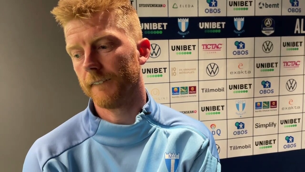 Hör Anders Christiansens ord efter den mållösa matchen