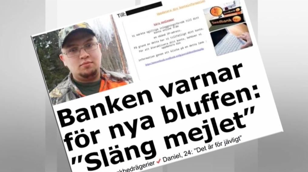 Nya bluffmail från "Swedbank"