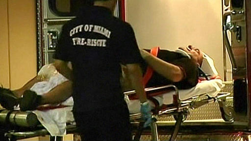 Olycka på Swedish House Mafias scen