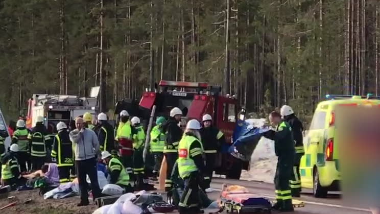 Chauffören delges misstanke om brott