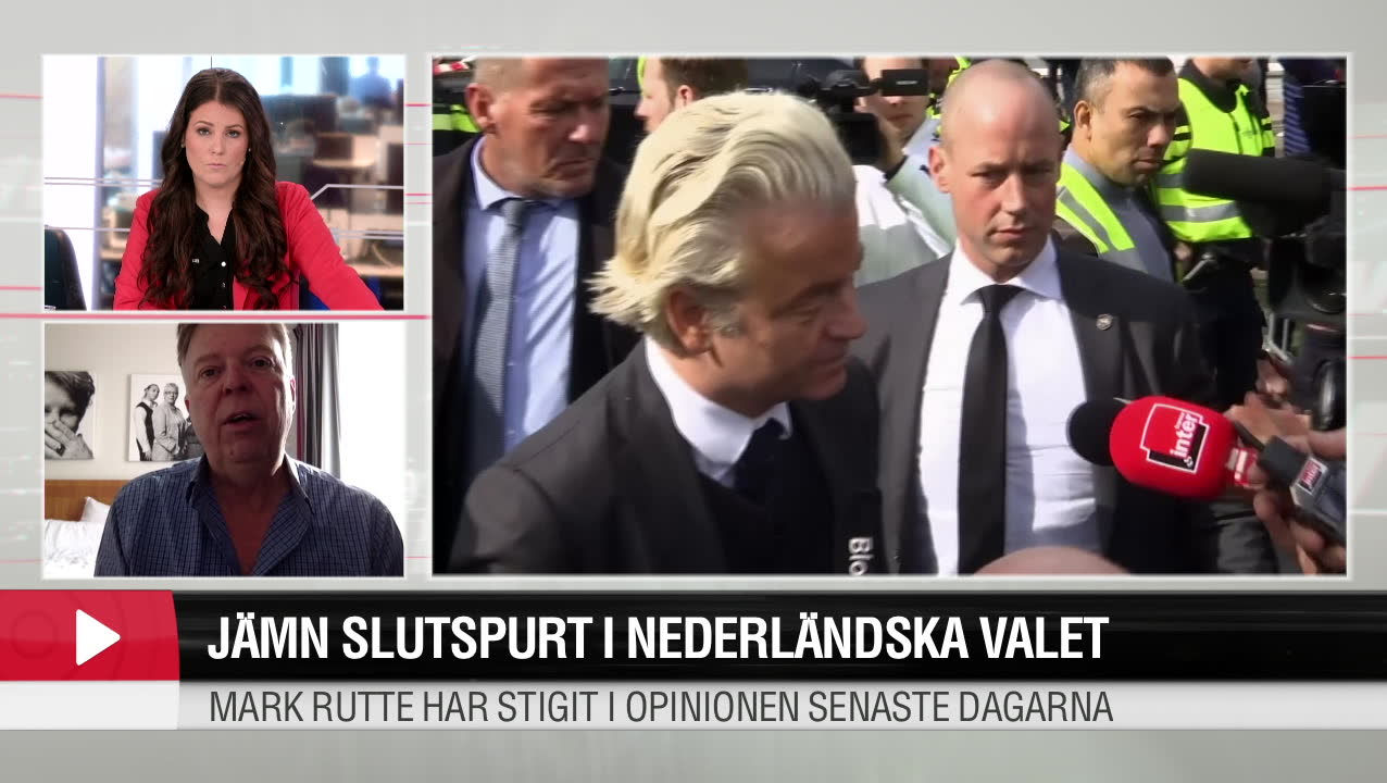 Wilder och Rutte tampas om makten