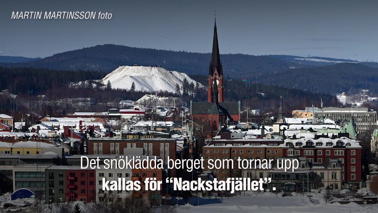 Här är fjället – som inte finns