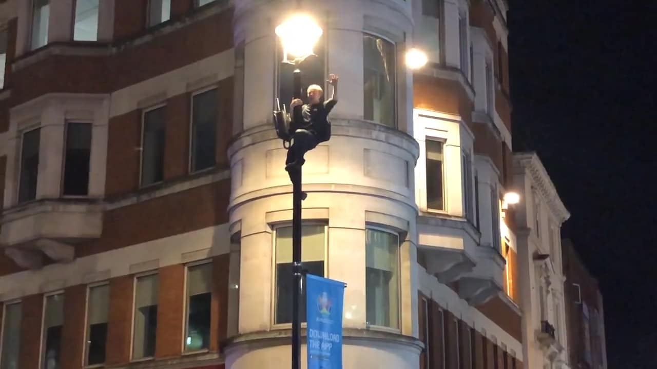 Englands galna firande inatt