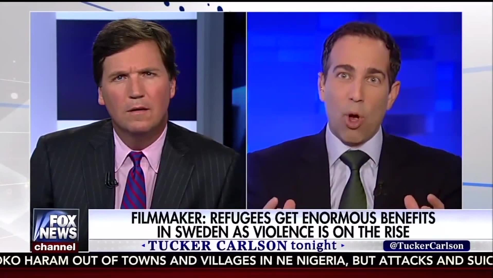 Här är inslaget som ligger bakom Trumps Sverigeutspel