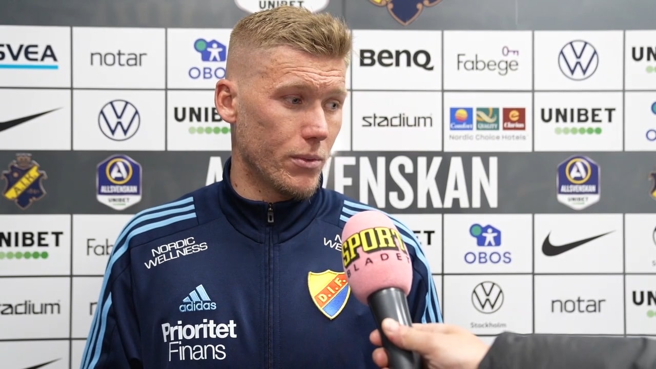 Edvardsen efter derbyförlusten: "Jävligt surt"