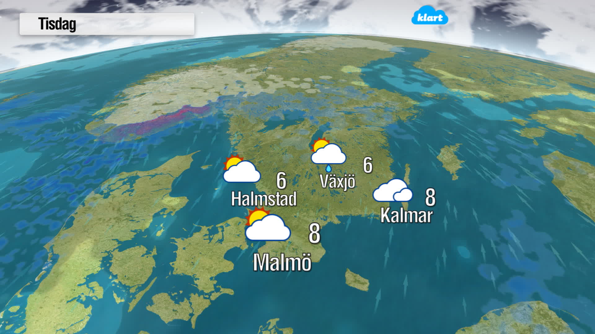 Så blir vädret där du bor