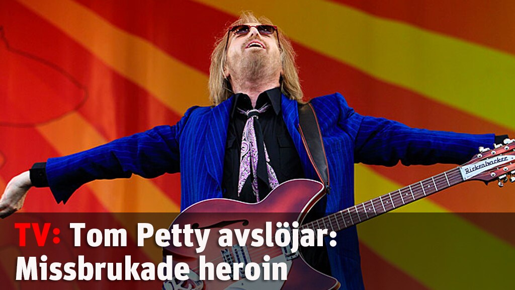 Tom Petty avslöjar: Missbrukade heroin