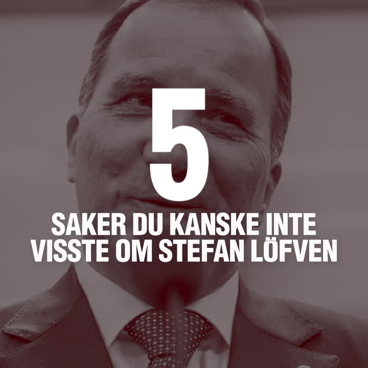 Fem saker du inte visste om Löfven