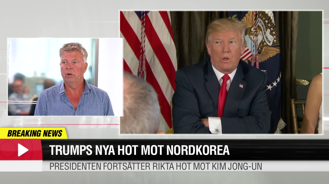 Trumps nya hot mot Nordkorea