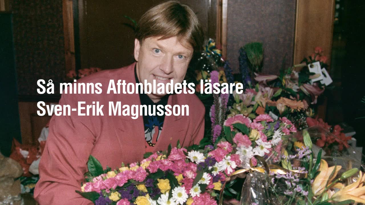 Så minns våra läsare Sven-Erik Magnusson