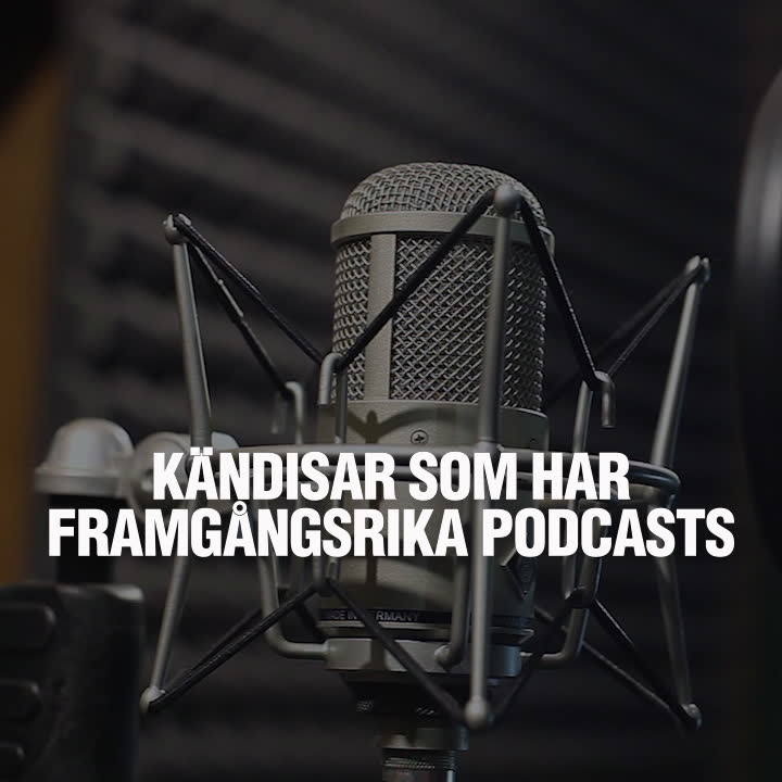 Här är kändisarna som också har podcasts