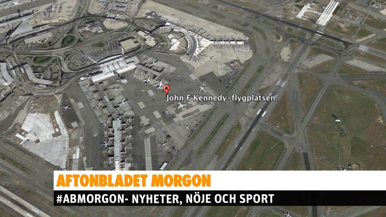 Flygtrafik stoppad - larmades om skott