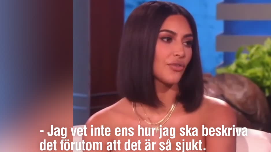 Kim Kardashian uttalar sig om otrohetsaffären