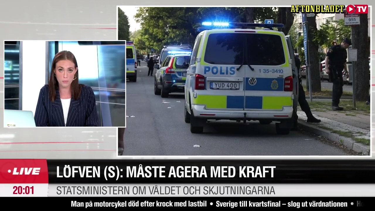 Stefan Löfven om dödsskjutningarna