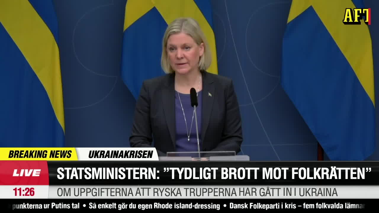 Magdalena Andersson: ”Det är Ett Allvarligt Läge”. Statsministern Om ...