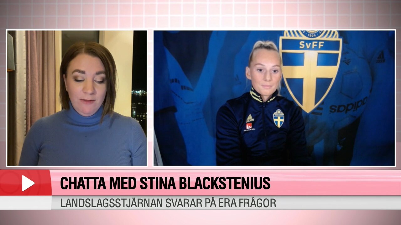 Se livechatten med Stina Blackstenius