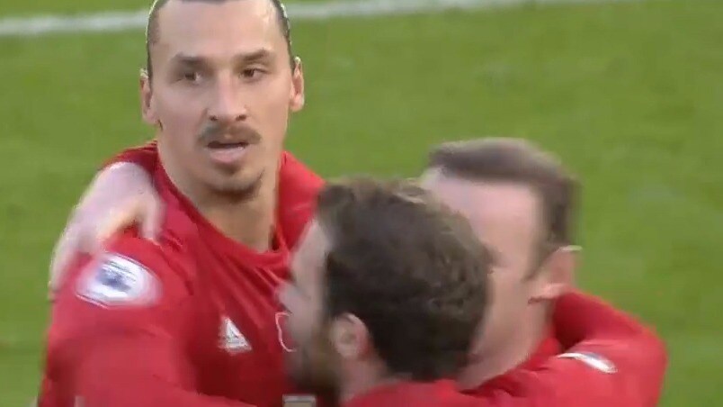 Zlatan bröt måltorkan – avgjorde för United