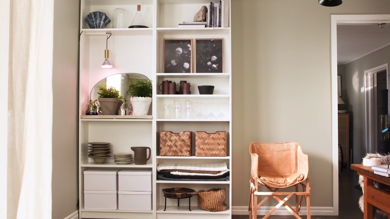 Ge bokhyllan ett lyft med enkla medel