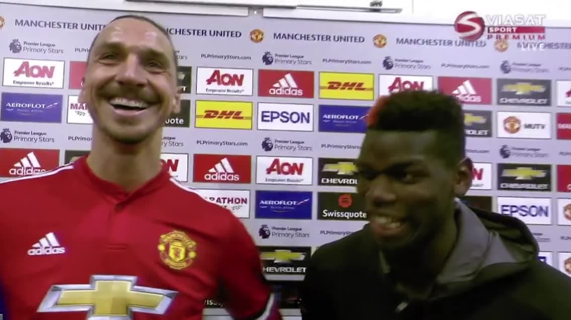 Stjärnornas skrattfest i intervjun efter comebacken