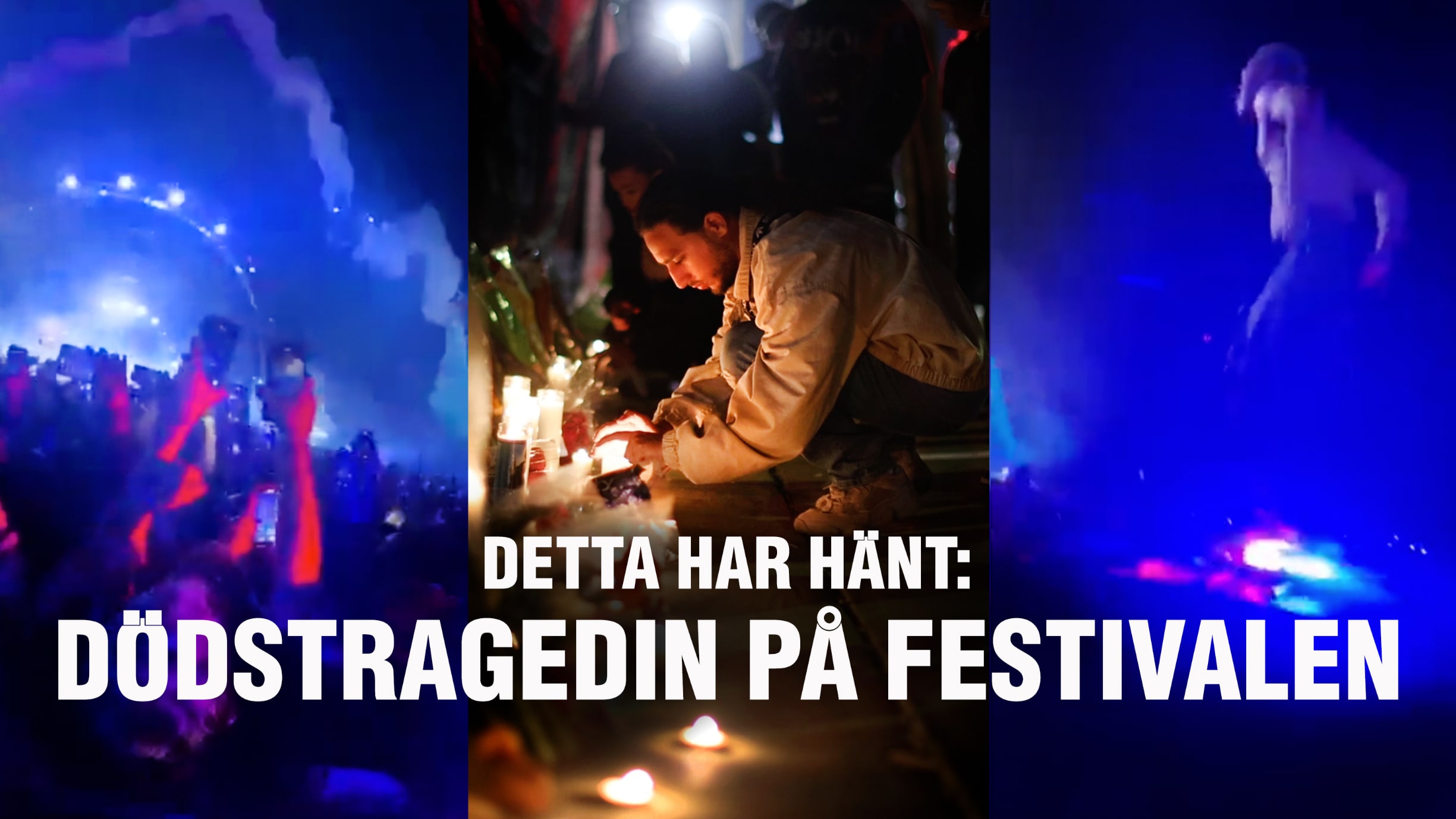 Tio personer döda på festival – detta har hänt