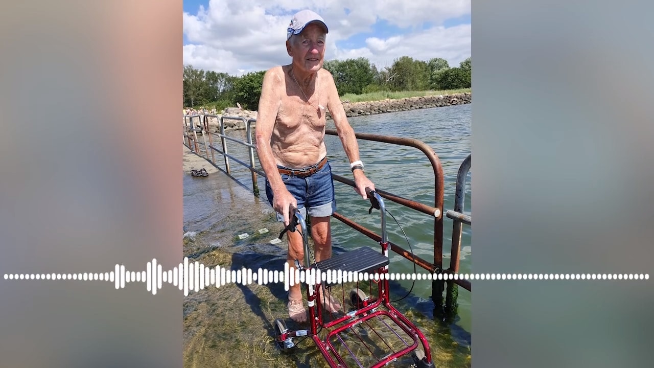 Här får 97-åriga Birger åka på utflykt till havet – första gången på 35 år
