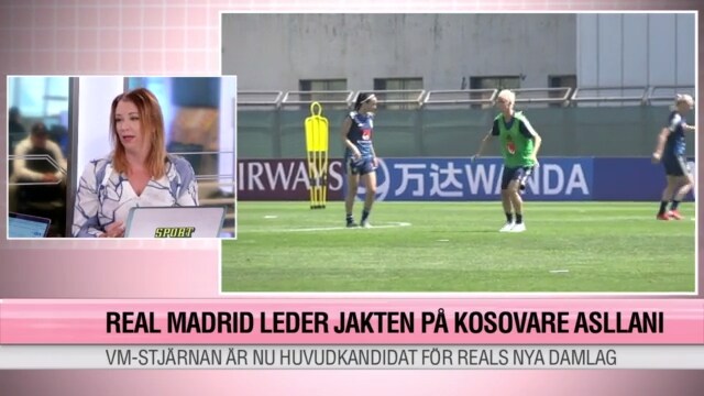 De leder jakten på Kosovare Asllani