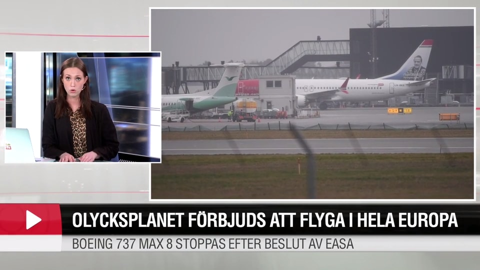 Olycksplanet förbjuds att flyga i hela Europa