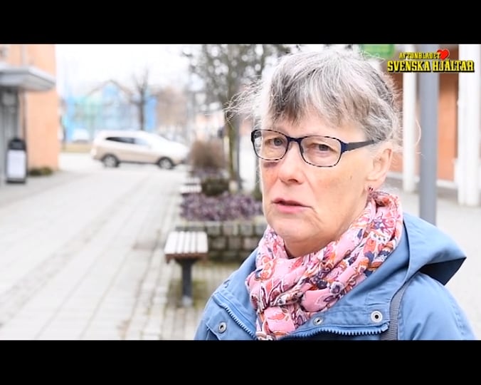 Inger Andersson, 66, slogs ner av nazister: ”Viktigt att markera och säga ifrån”