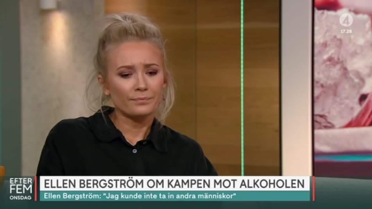 Ellen Bergström berättar om sin kamp mot alkoholen