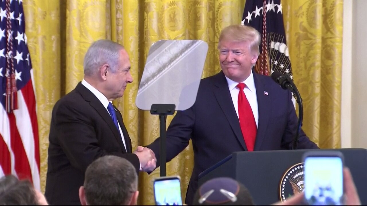 Så vill Trump lösa konflikten mellan Israel och Palestina