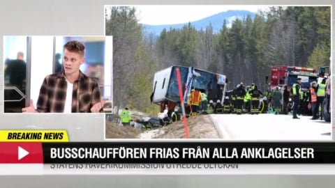 Busschauffören frias efter dödsolyckan i Sveg: ”Är väldigt lättad”