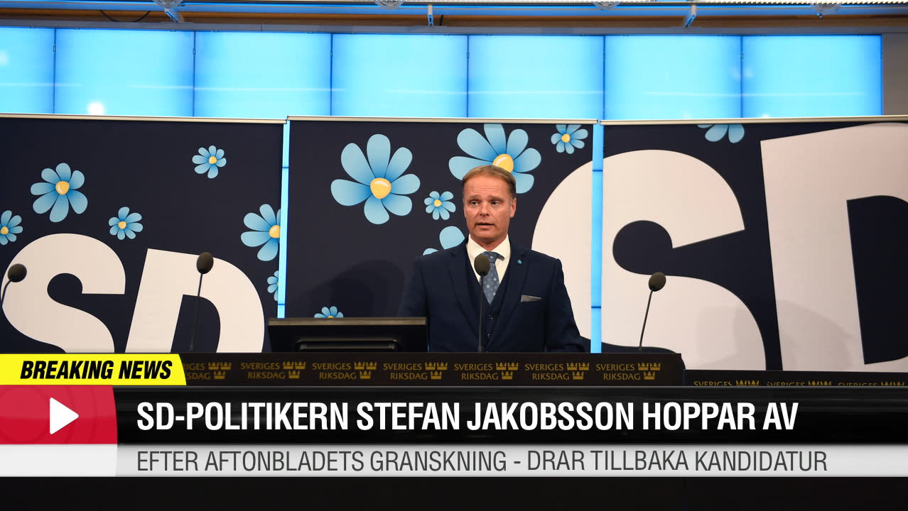 SD-politikern Stefan Jakobsson hoppar av