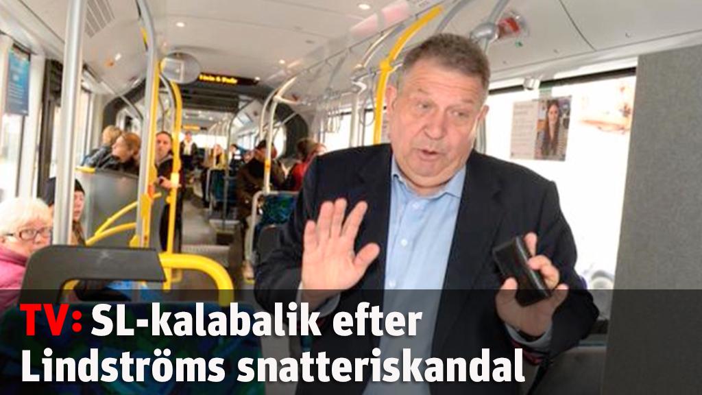 SL-kalabalik efter Lindströms snatteriskandal