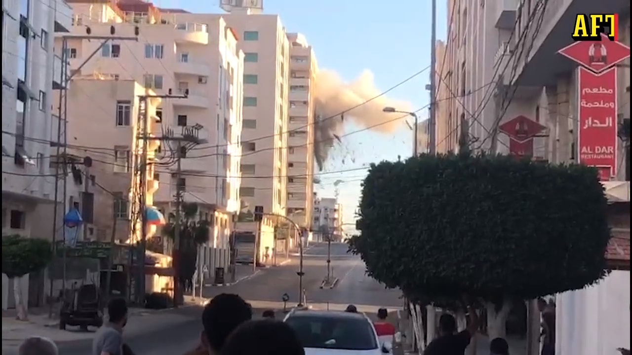 Se svenskens bilder från Gaza