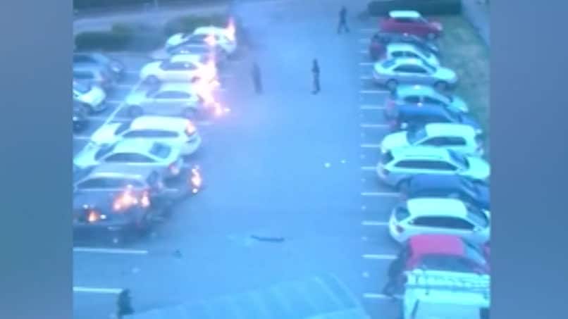 Polisen om bilbränderna i Göteborg inatt