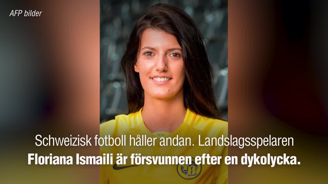 Landslagsspelare försvunnen i drunkningsolycka