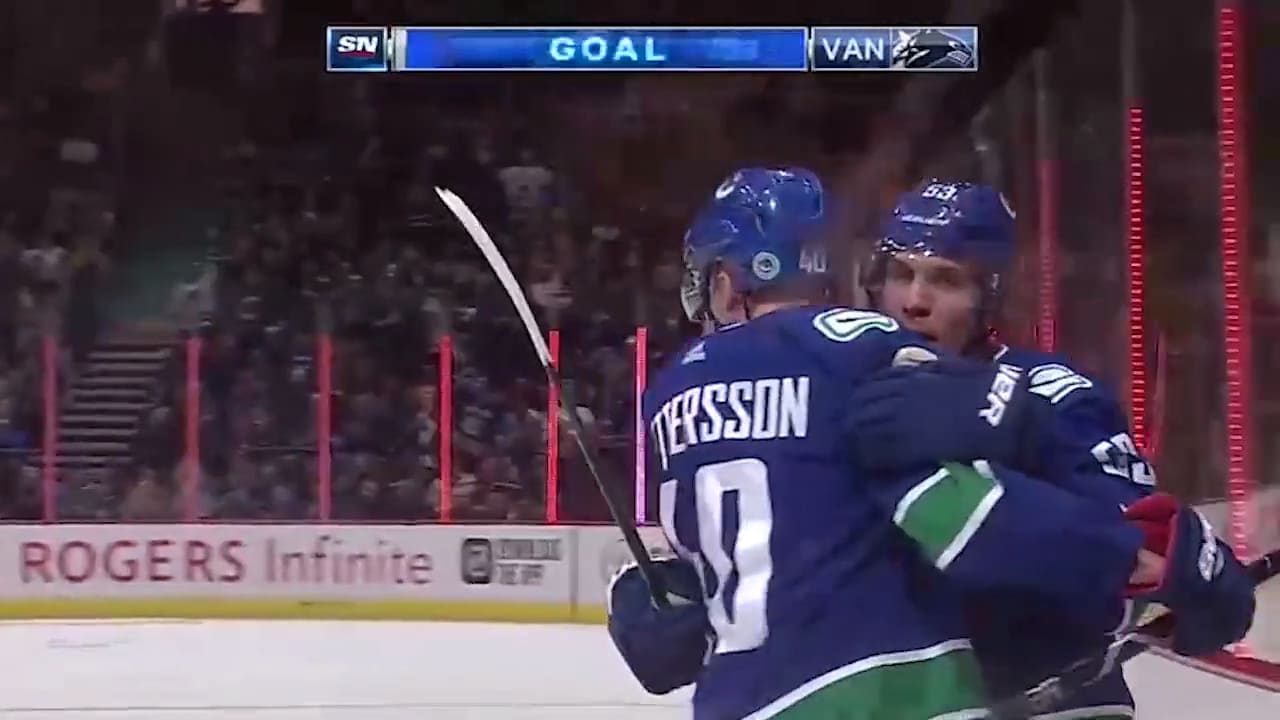 Elias tvåmålsskytt på födelsedagen