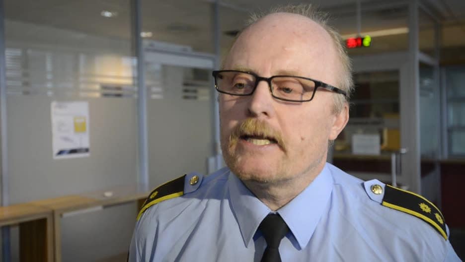 ”En av dem lämnade platsen”