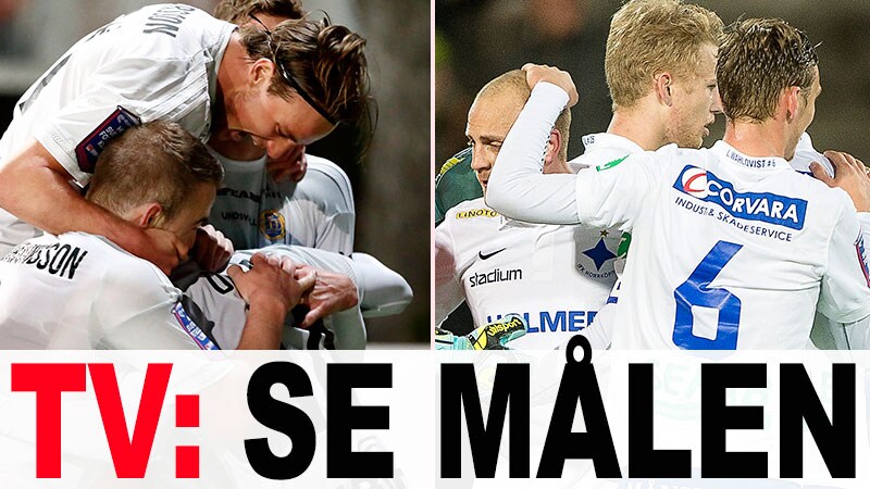 Se alla mål från allsvenskan