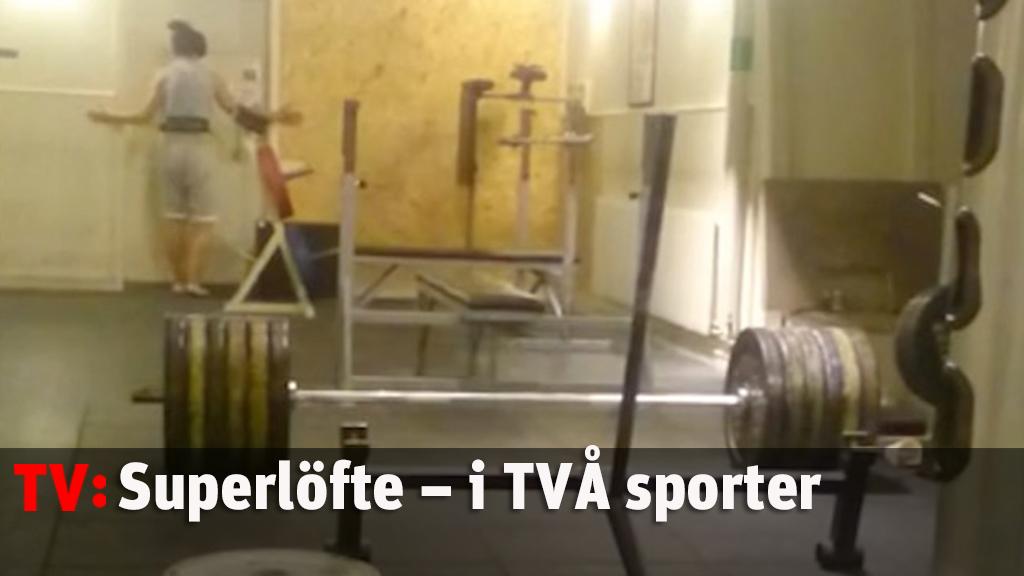 Superlöfte – i TVÅ sporter