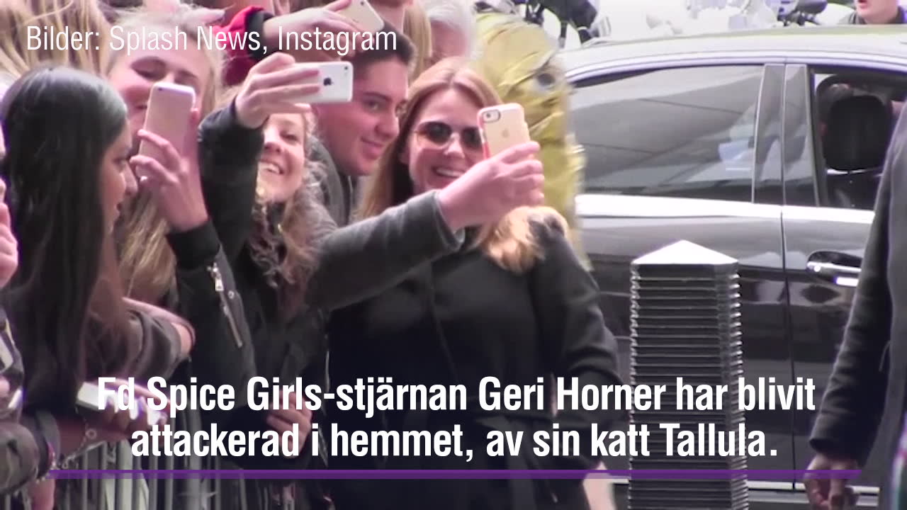 Spice Girls-stjärnans blodiga skada