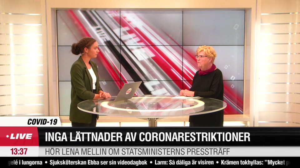 Hör Lena Mellins analys av Stefan Löfvens pressträff